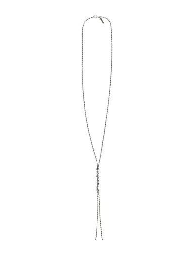 Emanuele Bicocchi Mini Tie Crochet Necklace
