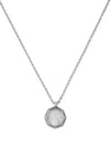 Emanuele Bicocchi Mother-of-pearl Amulet Necklace In Silver