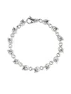 Emanuele Bicocchi Multi-skull Bracelet In 银色