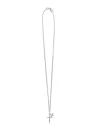 Emanuele Bicocchi Necklace Cross And Crest In Metallic