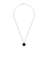 Emanuele Bicocchi Octagon Onyx Necklace In White