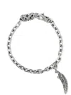 Emanuele Bicocchi Piuma Bracelet In Silver