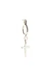 EMANUELE BICOCCHI POLISHED CROSS EARRING