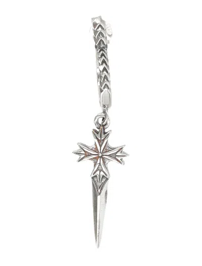 Emanuele Bicocchi Pugnale Earring In Silver