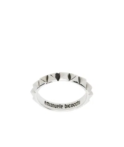Emanuele Bicocchi Pyramid Ring In White