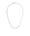 Emanuele Bicocchi Rope Chain Necklace In White