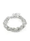 Emanuele Bicocchi Rope-chain Silver Bracelet In 银色