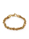 Emanuele Bicocchi Rope-chain Silver Bracelet In Gold