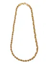 Emanuele Bicocchi Rope-chain Sterling-silver Necklace In 金色