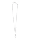 Emanuele Bicocchi Rose And Skull Pendant Necklace