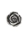 Emanuele Bicocchi Silver Rose Single Stud Earring In Silver