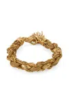 Emanuele Bicocchi Round Braid Bracelet In Gold