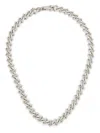 Emanuele Bicocchi Sharp Chain-link Necklace In Silver