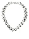 Emanuele Bicocchi Sharp Link Chain Necklace In Silver