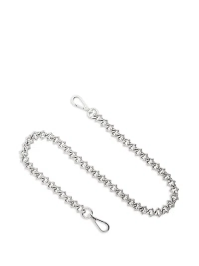 Emanuele Bicocchi Sharp Wallet Chain In Silver