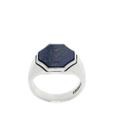 Emanuele Bicocchi Signet Ring In White