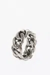 Emanuele Bicocchi Silver Chain Ring