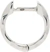 Emanuele Bicocchi Silver Hoop Single Earring In Silver