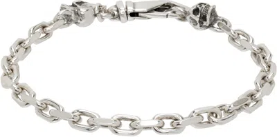 Emanuele Bicocchi Silver Link Chain Bracelet