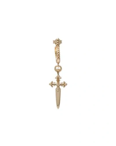 Emanuele Bicocchi Single Earring Gold Size - 925/1000 Silver