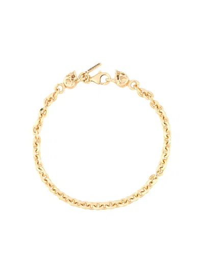 Emanuele Bicocchi Skull Bracelet In Gold