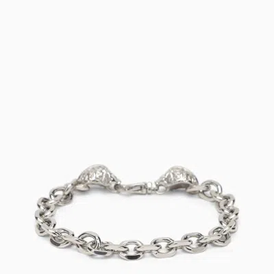 EMANUELE BICOCCHI EMANUELE BICOCCHI SKULL CHAIN BRACELET