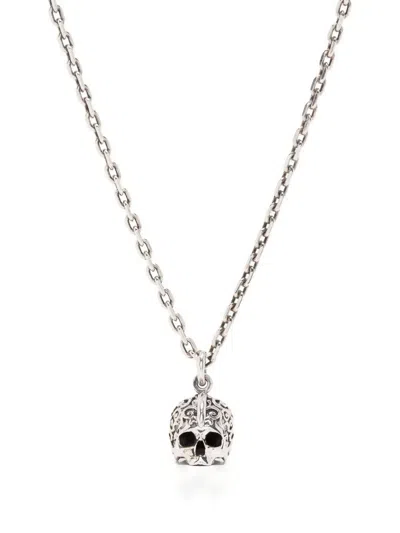 Emanuele Bicocchi Charm-detail Clasp-fastening Necklace In Silver
