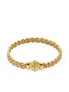Emanuele Bicocchi Small Diamond-cut Flat Braided Bracelet In Gold