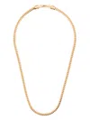 Emanuele Bicocchi Small Edge Chain Gold-plated Necklace In Gold