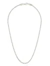 Emanuele Bicocchi Small Rope-chain Necklace In Silver