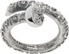 Emanuele Bicocchi Spiral Floral Motif Ring In Metallic