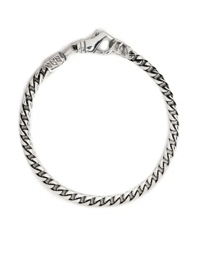 Emanuele Bicocchi Silver Box Chain Bracelet
