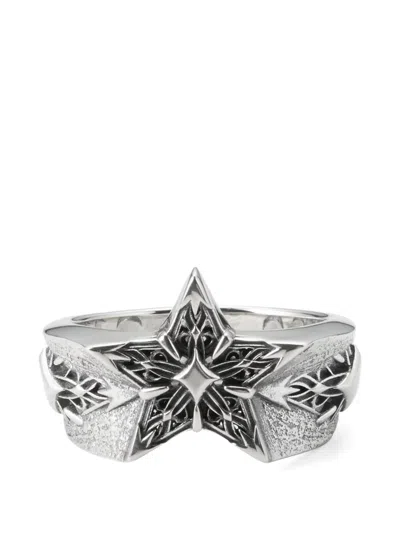 Emanuele Bicocchi Star Stella Ring In Silver