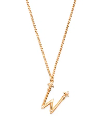 Emanuele Bicocchi Statement-pendant Polished-finish Necklace In Gold