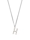 Emanuele Bicocchi Statement-pendant Polished-finish Necklace In White