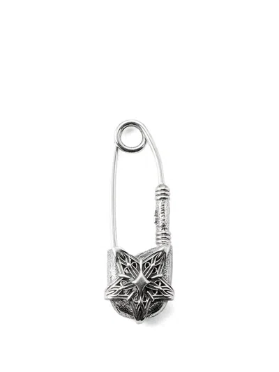 Emanuele Bicocchi Stella Pin Earring In Silver