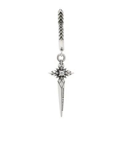 Emanuele Bicocchi Stella Ventis Dagger Single Earring In Metallic