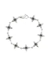 Emanuele Bicocchi Stella Ventis Embellished Bracelet In Silver