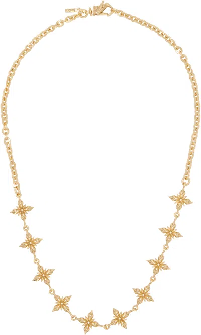 Emanuele Bicocchi Stella Ventis Half Chain Necklace In Gold