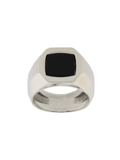Emanuele Bicocchi Stone Ring In Silver