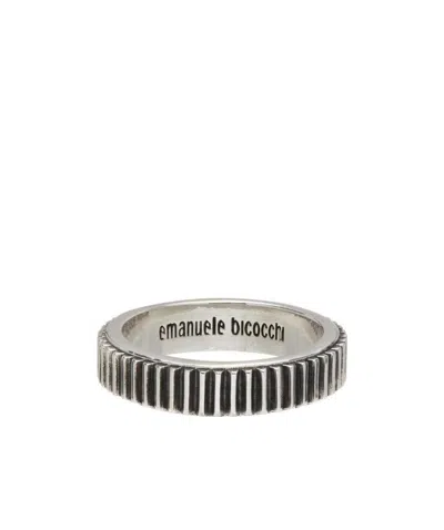 EMANUELE BICOCCHI EMANUELE BICOCCHI STRIPED BAND RING