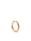 Emanuele Bicocchi Embossed Hoop Earring In Gold