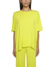 Emanuele Bicocchi T-shirt Crew Neck In Yellow