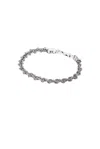 Emanuele Bicocchi Tiny Braided Knot Bracelet In Sterling Silver