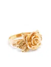 Emanuele Bicocchi Wild Rose Polished-finish Ring In Gold
