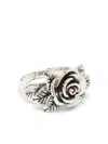 Emanuele Bicocchi Wild Rose Ring In Silver