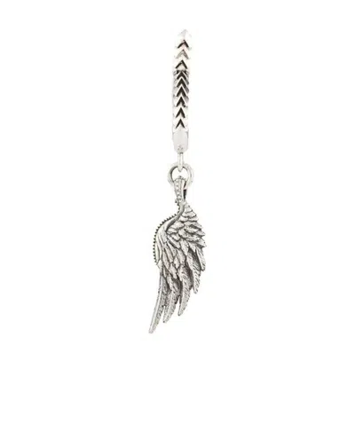 Emanuele Bicocchi Wing Earring In White