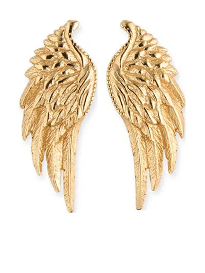 EMANUELE BICOCCHI WING-MOTIF EARRINGS