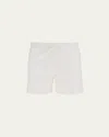 Emanuele Maffeis Men's Solid Cotton Boxers
