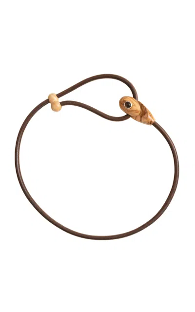 Emanuele Pantanella Design Tebe Gancio Belt In Brown